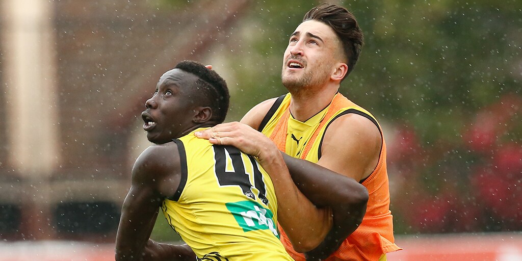 Trevor Ruck Richmond's ruck stocks soaring