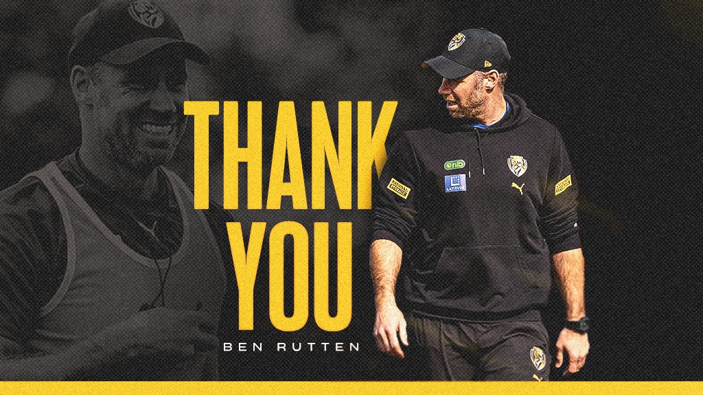 Ben Rutten to depart Richmond