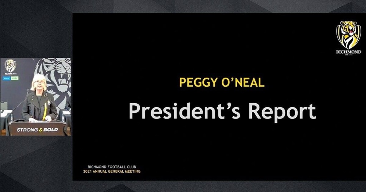 2021 AGM: President's Report