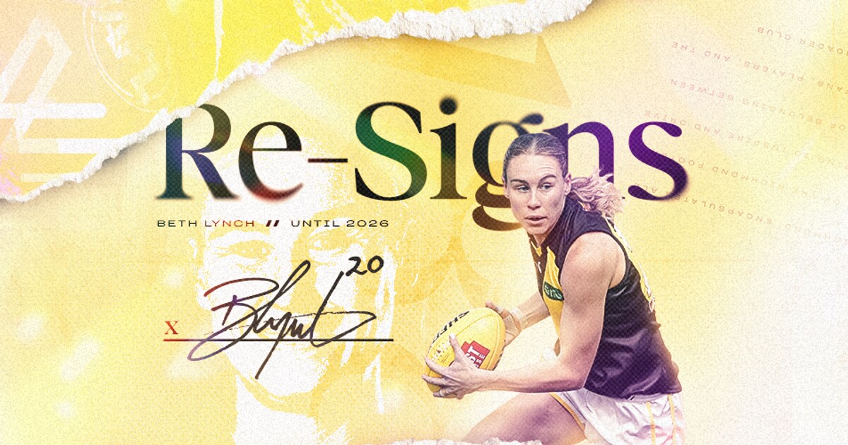 Beth Lynch signs Richmond extension