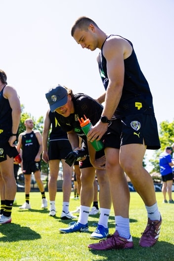 Sam Lalor, Zane Peucker - AFL Training November 24