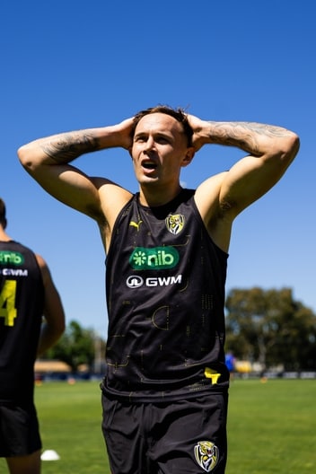 Rhyan Mansell - AFL Training November 24