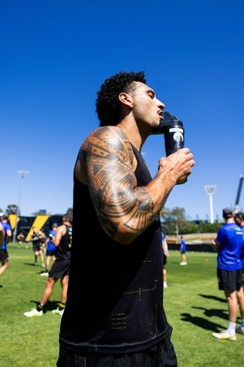 Mykelti Lefau - AFL Training November 24-2