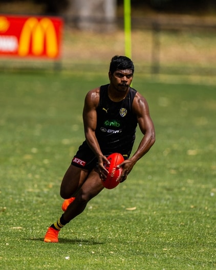 Maurice Rioli - AFL Training November 28