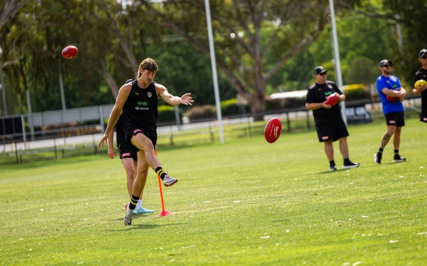 Liam Fawcett - AFL Training November 28
