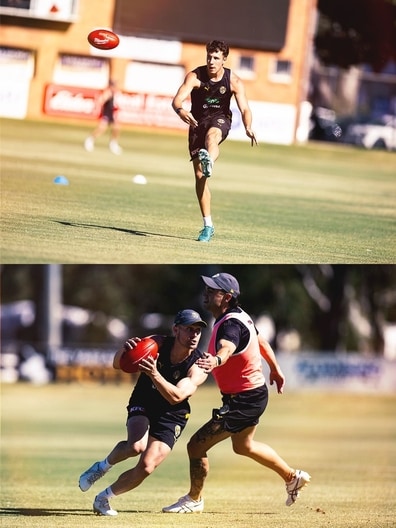 Patrick Retschko, Jayden Short - AFL Training November 26