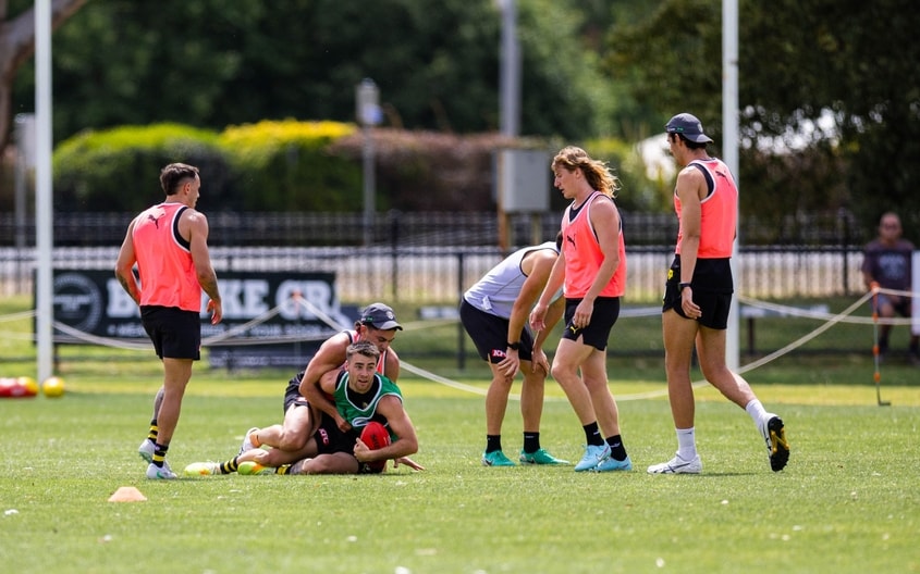 Contest, Seth Campbell - AFL Training November 28