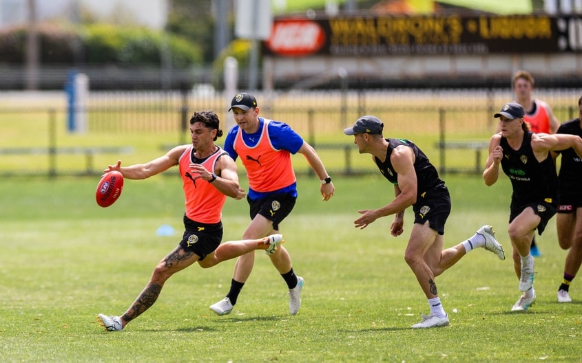 Jayden Short, Tim Taranto - AFL Training November 28