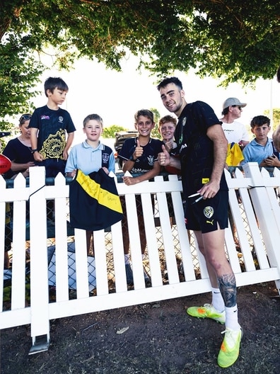 Seth Campbell - AFL Training November 26