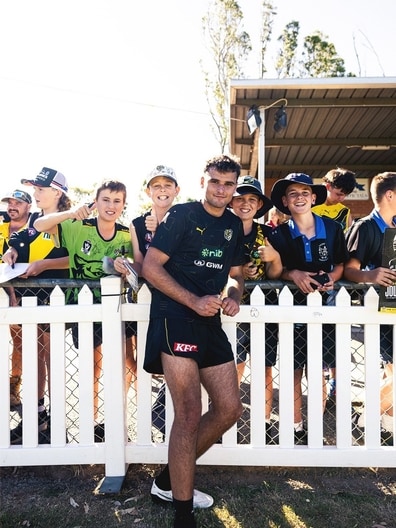 Taj Hotton - AFL Training November 26