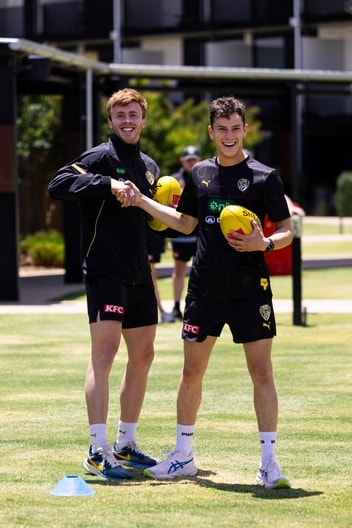 Sam Grlj, Tom Brown - AFL Touch Session November 26
