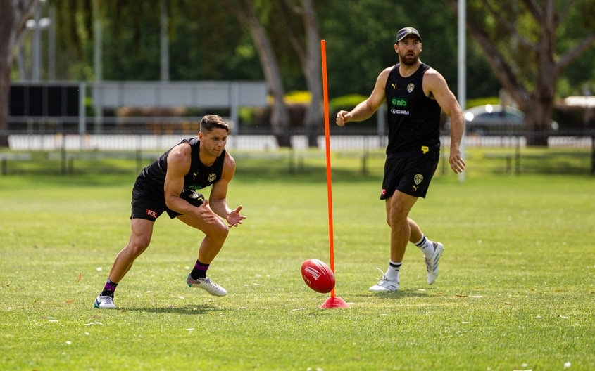 Dion Prestia - AFL Training November 28-2