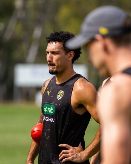 Mykelti Lefau - AFL Training November 28