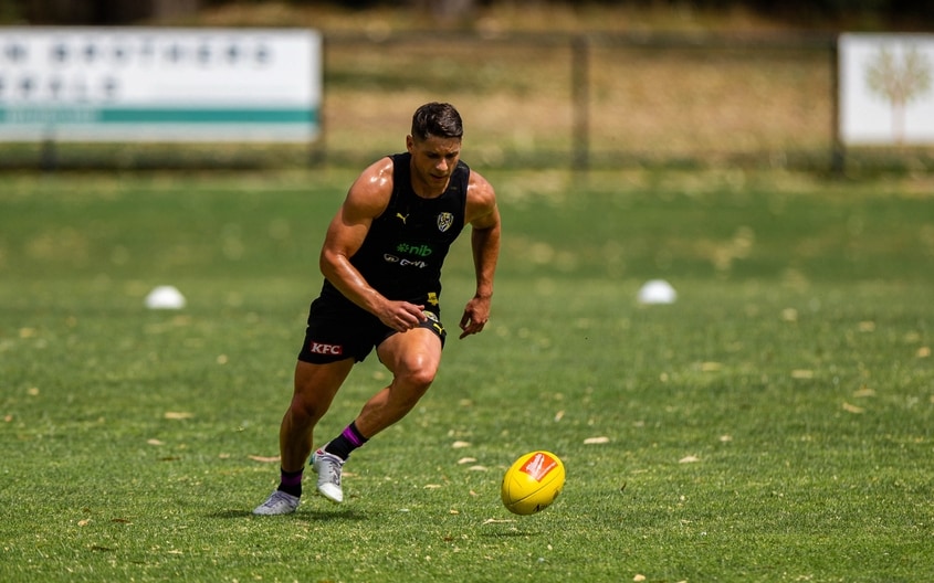 Dion Prestia - AFL Training November 28-3