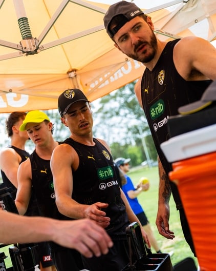 Steely Green - AFL Training November 28-2