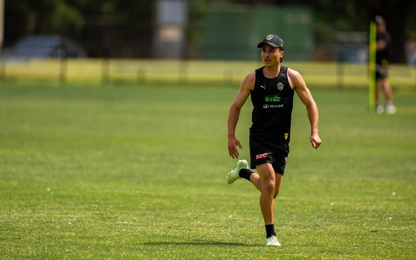 Steely Green - AFL Training November 28