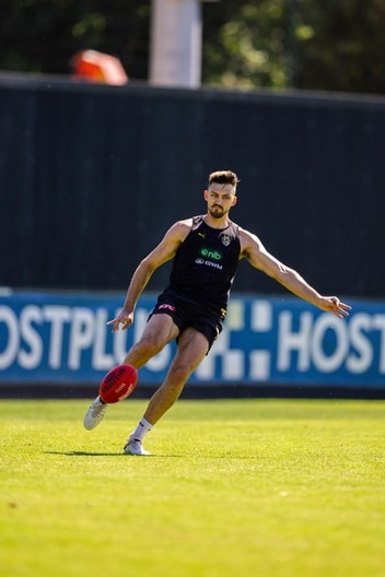 Josh Gibcus - AFL Training December 17-2