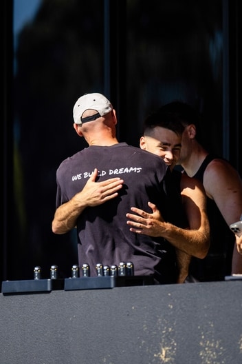 Kamdyn McIntosh, Seth Campbell - AFL Training December 17