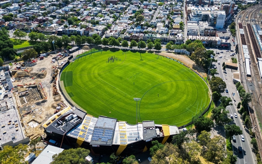 Punt Road Oval - AFL Training, January 8