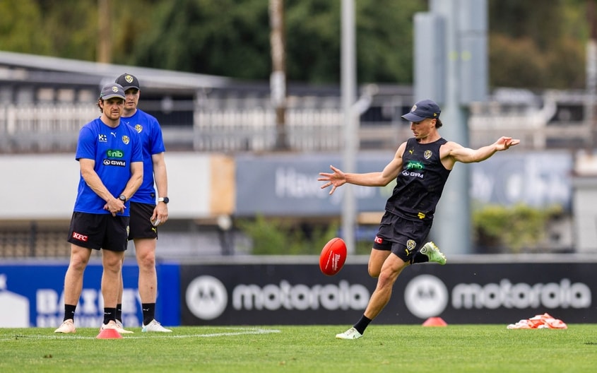Steely Green - AFL Training, January 8-2