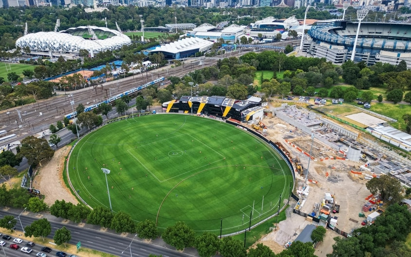 Punt Road Oval - AFL Training, January 8-2