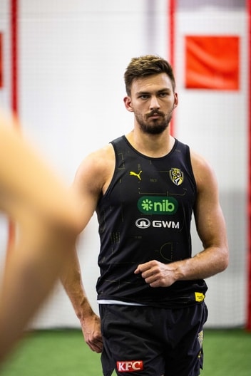 Josh Gibcus - AFL Tackling Practice, January 19