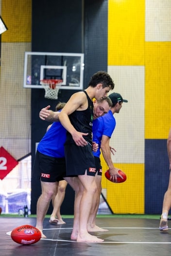 Jack Madgen, Sam Grlj - AFL Tackling Practice, January 19
