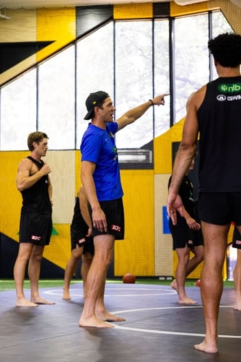 Matt Duffie - AFL Tackling Practice, January 19