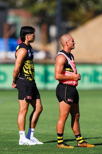 Sean Lai, Zane Greenham - VFL Training, February 3
