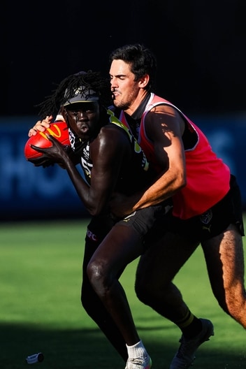 Joel Garner, Mutaz El Nour - VFL Training, February 3-2