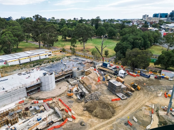 The car park structure nears completion-6