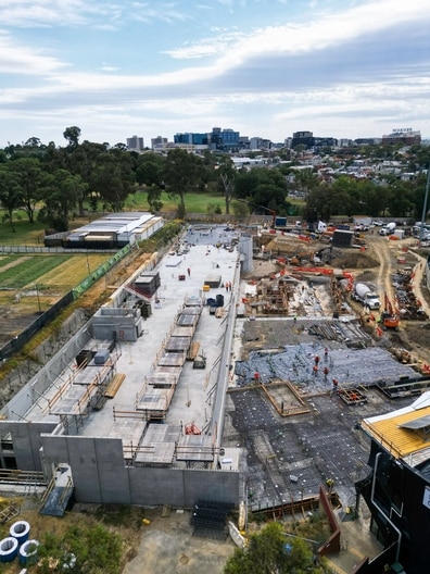 The car park structure nears completion-4