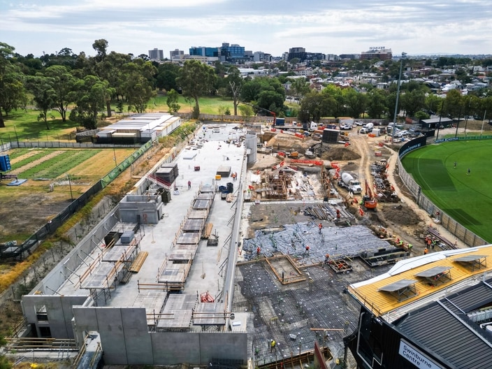 The car park structure nears completion-3
