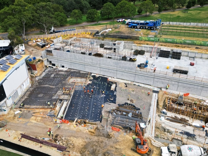 The car park structure nears completion-8