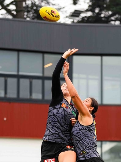 Caitlin Greiser, Poppy Kelly - AFLW Training, May 25, 2026-2