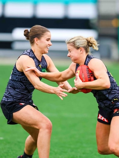 Ellie McKenzie, Georgia Stubs - AFLW Training, May 25, 2026