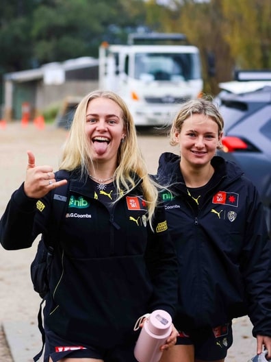 Fina Dethlefsen, Georgia Stubs - AFLW Training, May 26, 2026